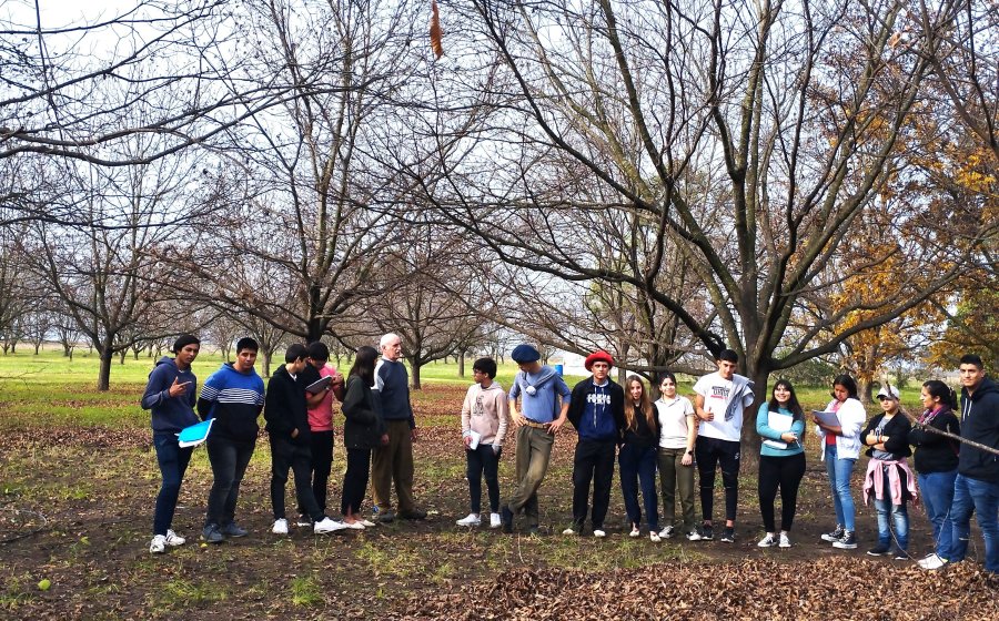 La recorrida por la plantación de nueces pecan reunirá a los visitantes.