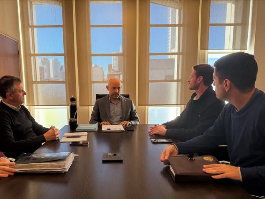 Un instante del reciente encuentro.