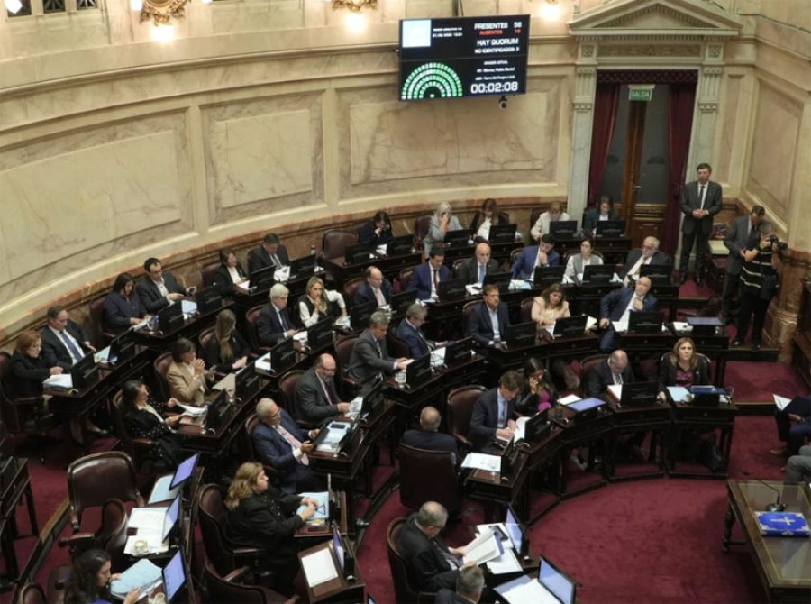 35 RENUNCIANTES. Este viernes venció el plazo establecido por Victoria Villarruel para que los legisladores aceptaran la posible adecuación de su "salario".