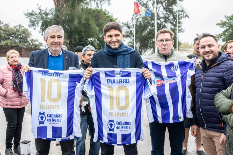 El gobernador Pullaro desarrolló una intensa agenda de actividades en localidades del departamento San Justo.