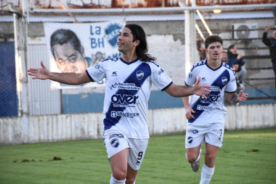 SU PRIMER GOL. Caballero fue titular y convirtió.