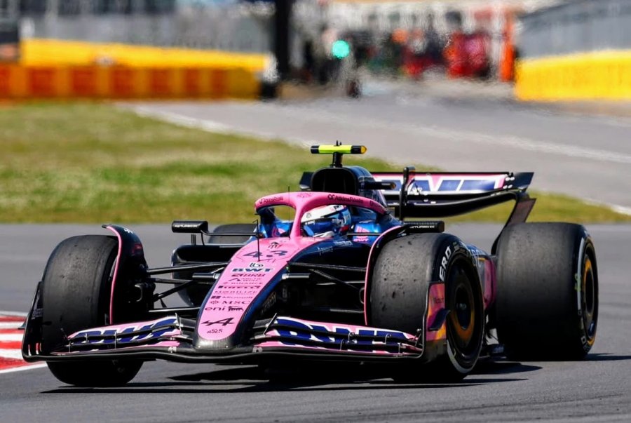 Franco Colapinto no pudo terminar en la zona de puntos en Canadá.