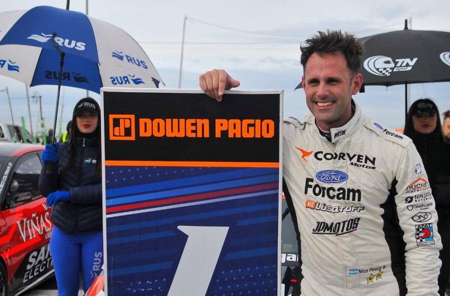 Nicolás Posco ganó la segunda final del año y lidera el campeonato de la Clase 2.