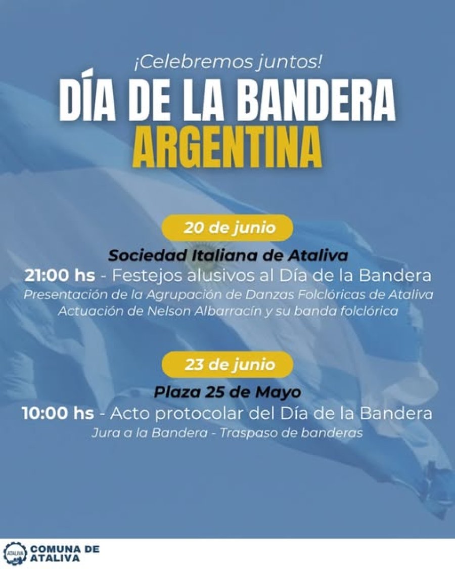 Convocatoria  difundida desde la Comuna.