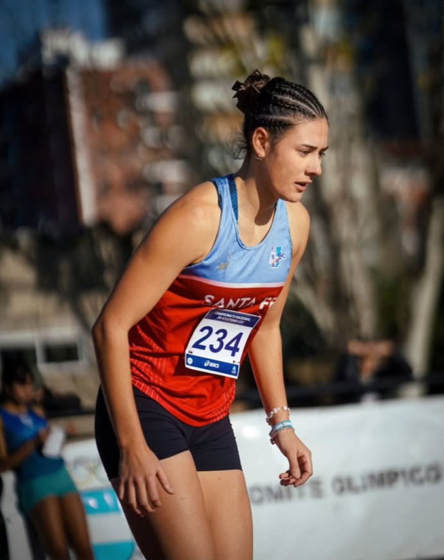 CAMPEONA. La atleta rafaelina.