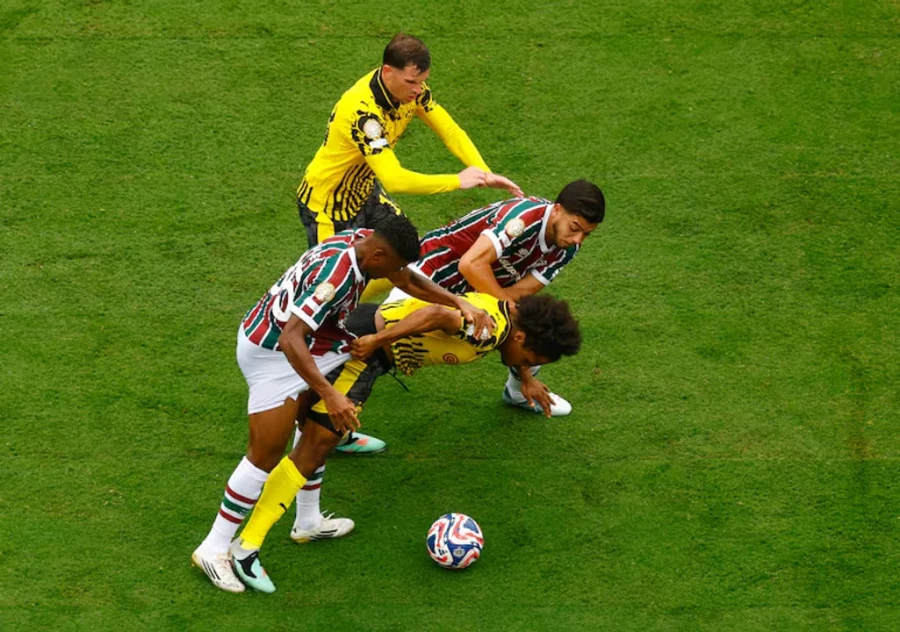 ATRACTIVO. Fue el duelo, aunque sin goles.