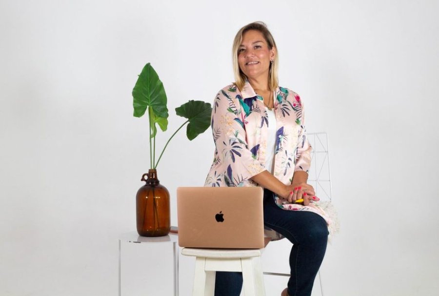 Mery Sánchez en la ciudad.