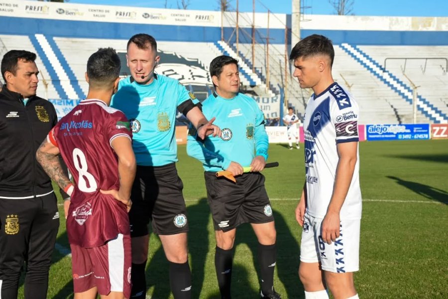 OTRA VEZ EN RAFAELA. Fernando Rekers viene de arbitrar a Ben Hur y el domingo lo hará con 9 de Julio.