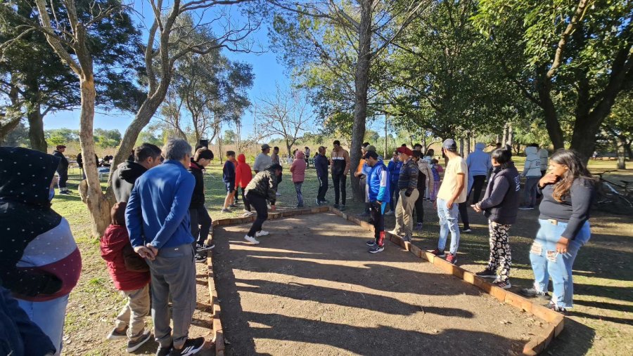 COMPETENCIA. Un momento del torneo disputado el último domingo.