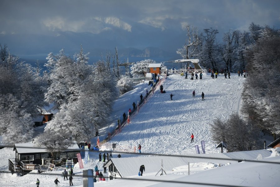 magnífica y convocante postal de Cerro Bayo.