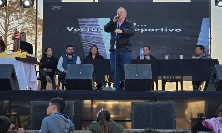 Felipe Michlig durante su exposición.