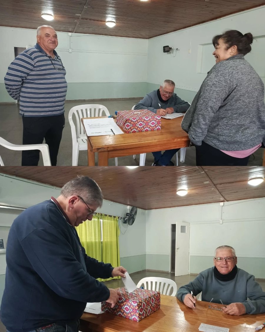 El acto comicial se desarrolló en las sedes vecinales.