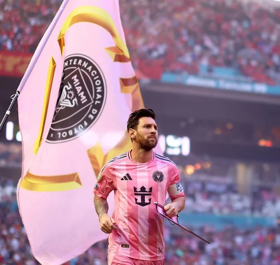 VA POR LA CLASIFICACION. Messi tratará de guiar al Inter Miami en un duro partido contra Palmeiras.