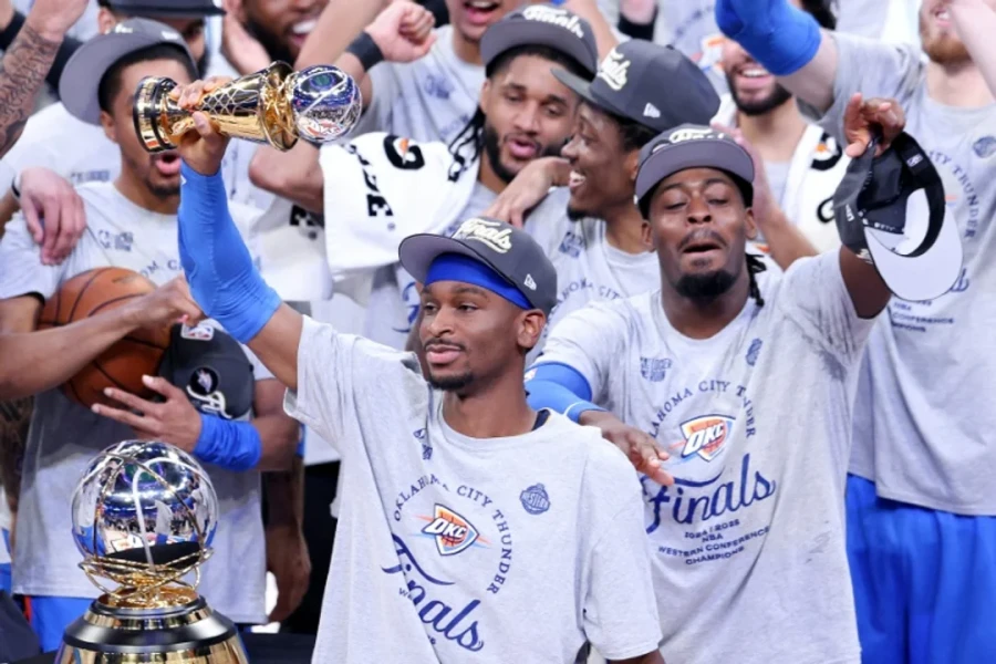 FIGURA. Shai Gilgeous-Alexander fue la figura del equipo campeón.