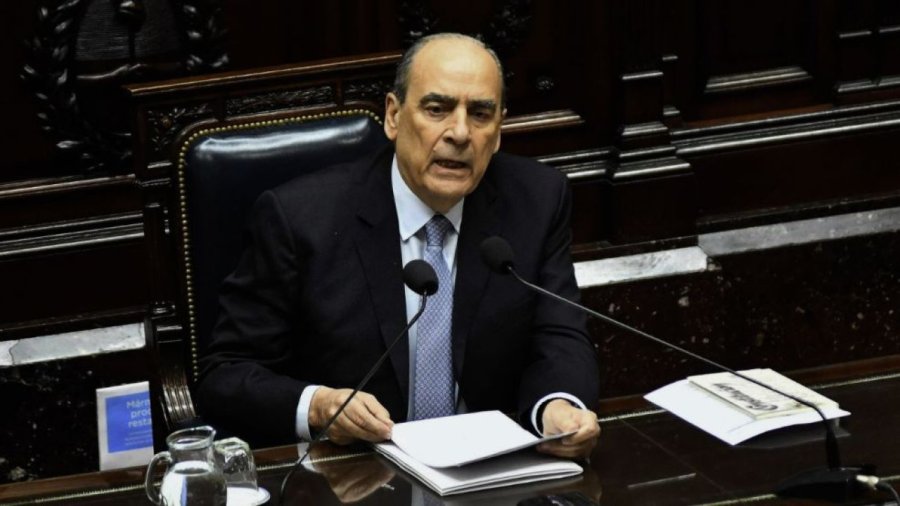 GUILLERMO FRANCOS. El jefe de Gabinete advirtió a los gobernadores del PJ sobre algunas problematicas a encarar.