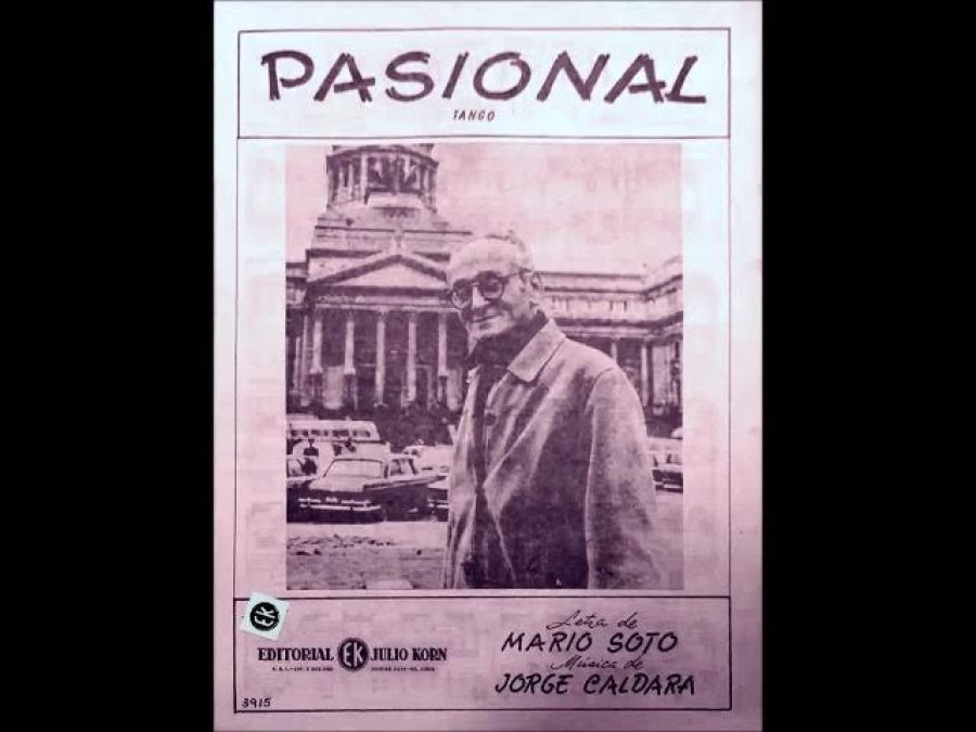 Presentación de una grabación de Pasional.