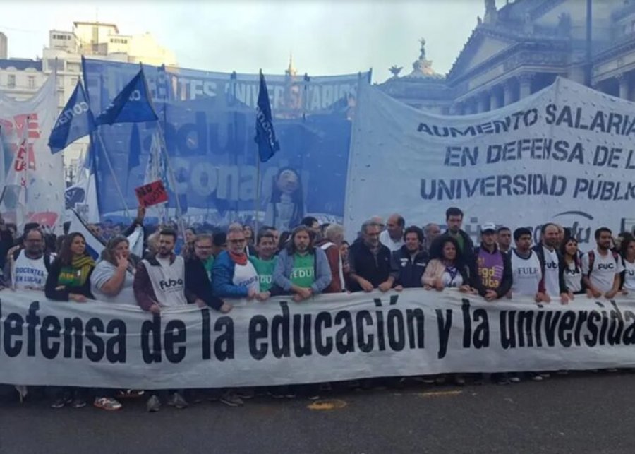 TERCERA MARCHA FEDERAL UNIVERSITARIA. La CTA de los Trabajadores y la CTA Autónoma anunciaron que se sumarán a la protesta del jueves en Buenos Aires.