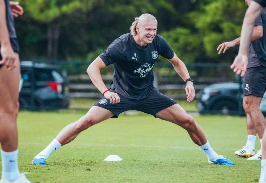 GOLEADOR. El noruego Haaland, del Manchester City.