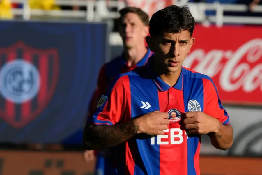 TRANSFERIDO. El joven volante que no seguirá en San Lorenzo.