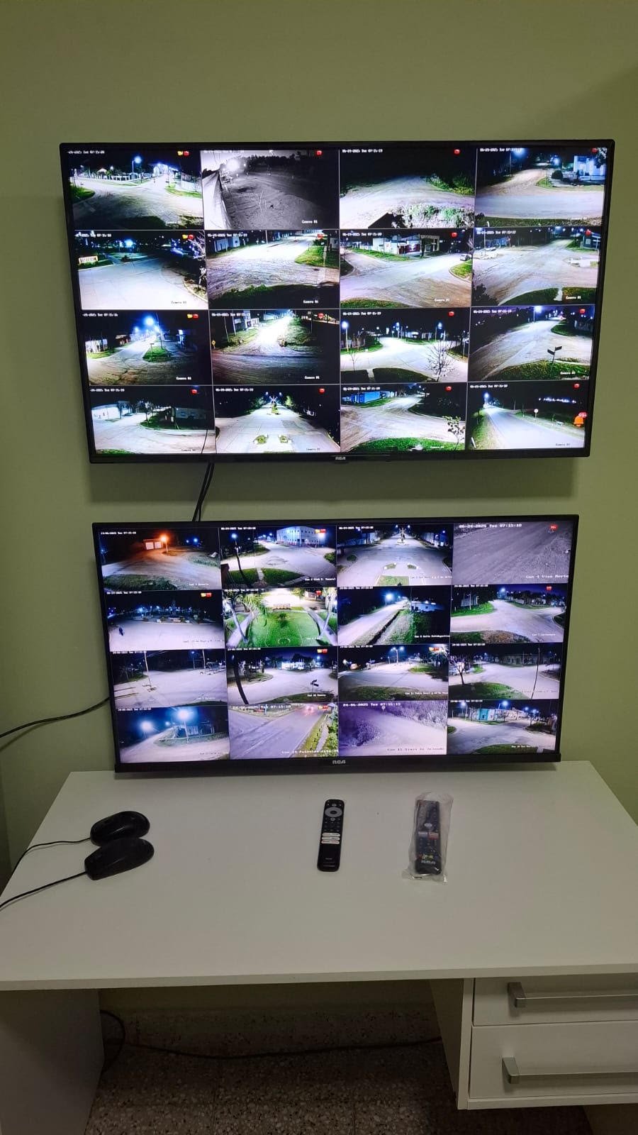 El material adquirido por la Comuna.