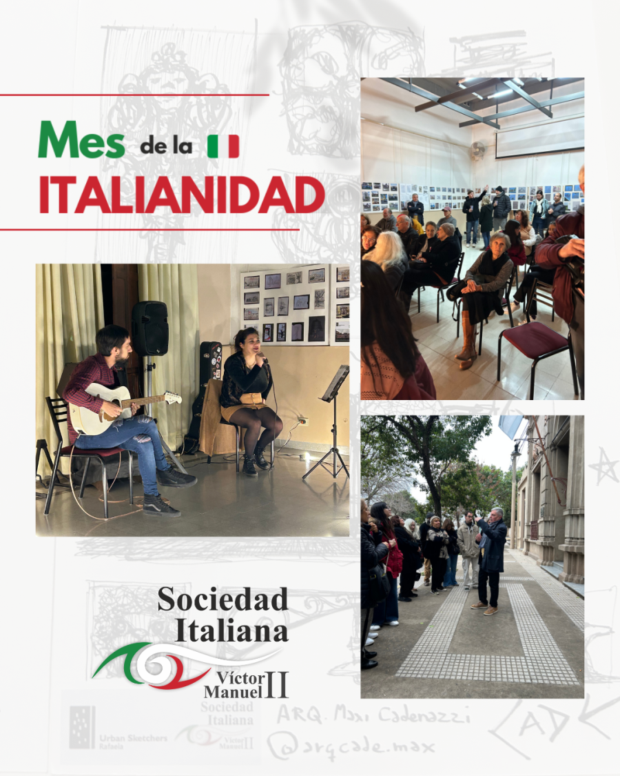 ACTIVIDAD. Tres momentos de la reciente realización.