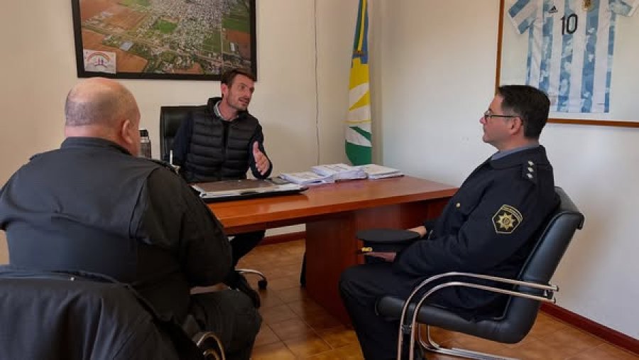 Un instante del reciente encuentro.