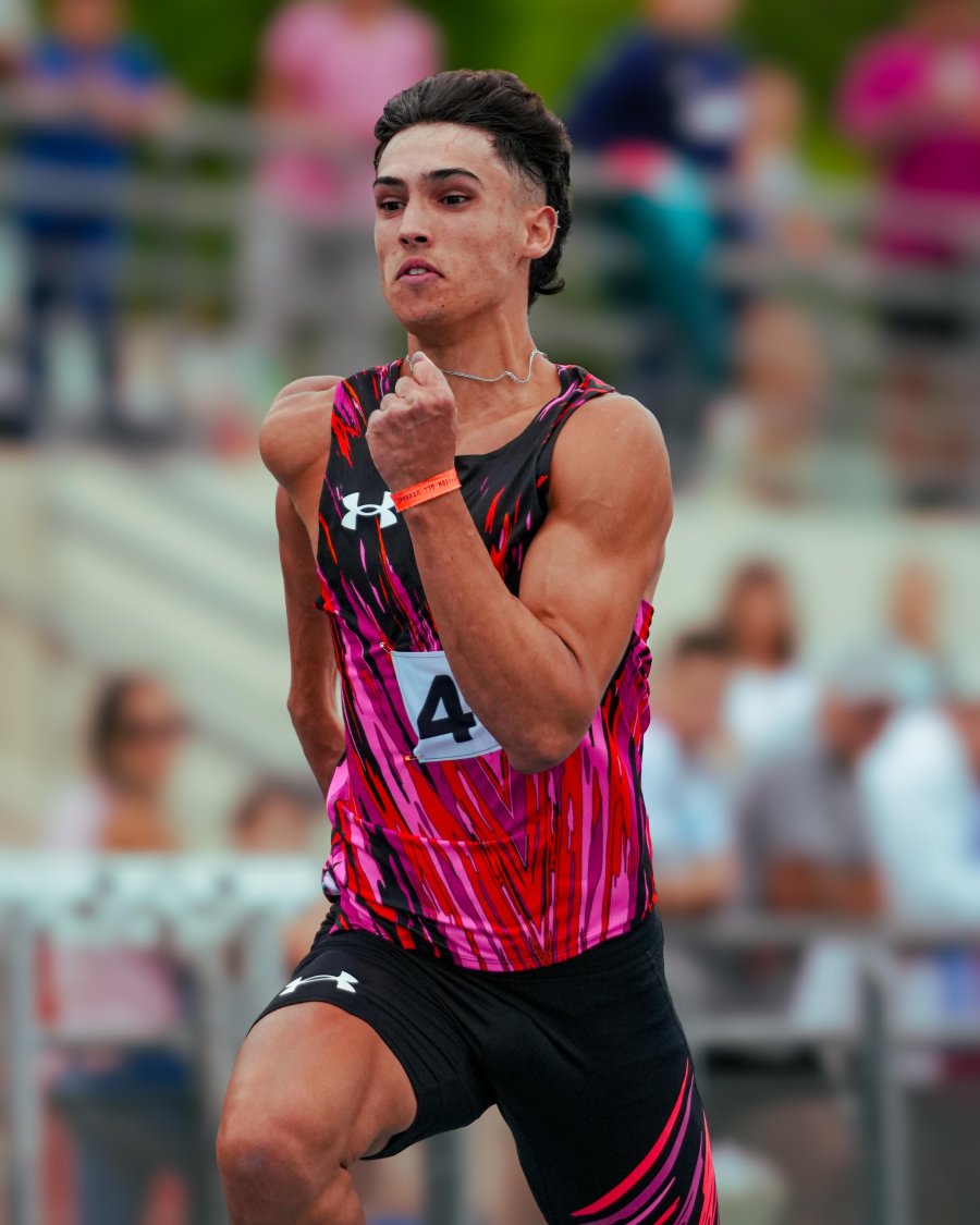 ENFOCADO. El velocista buscará buenas marcas en Europa.