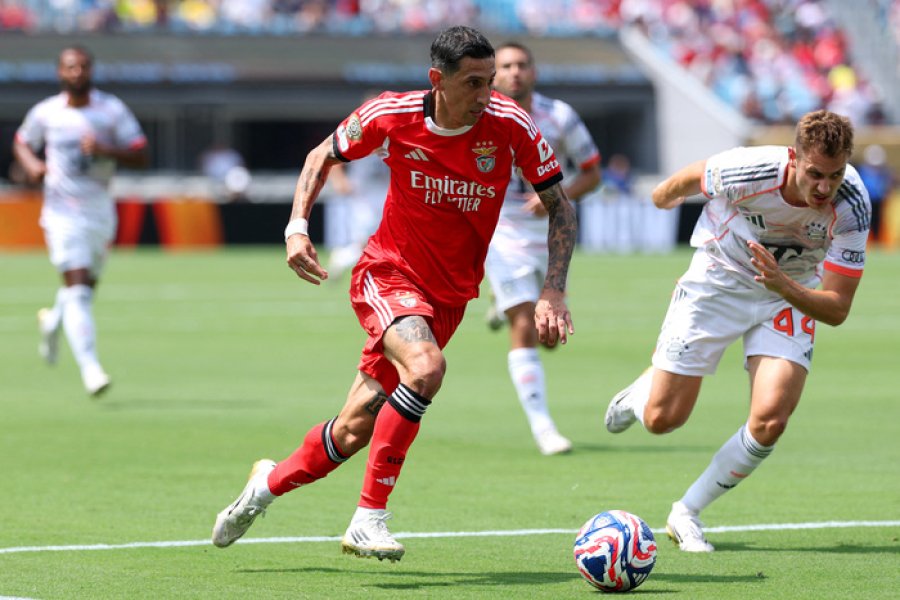 Di María estará presente en el partido de Benfica.