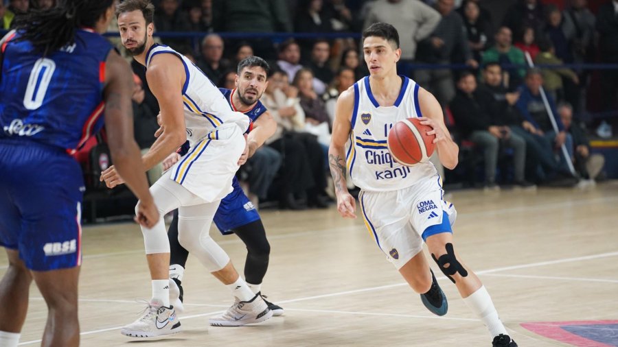 MAS FACIL. Boca sufrió en cuartos con Ferro, pero ante Quimsa pasó con solidez.