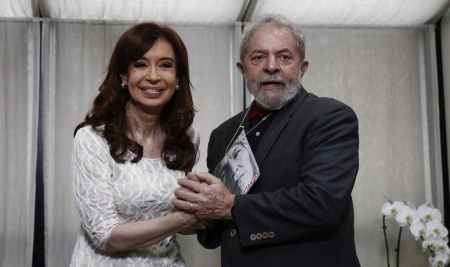 Cristina Kirchner y Lula da Silva.