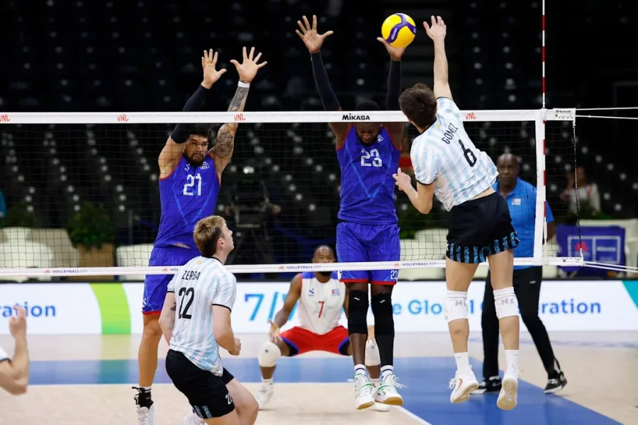 Argentina consiguió un triunfazo ante Cuba por la Liga de Naciones de Voley.