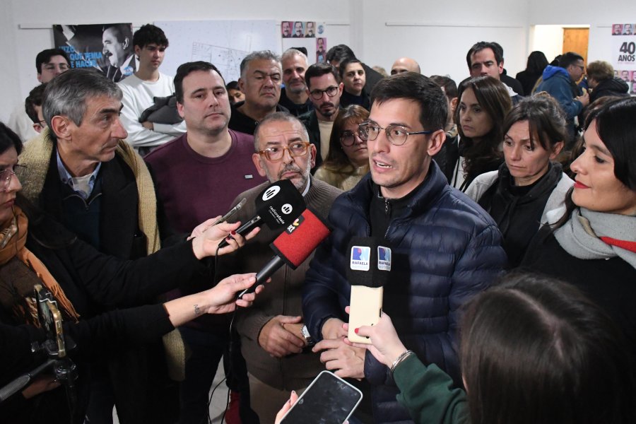 Discurso de viotti para la prensa.