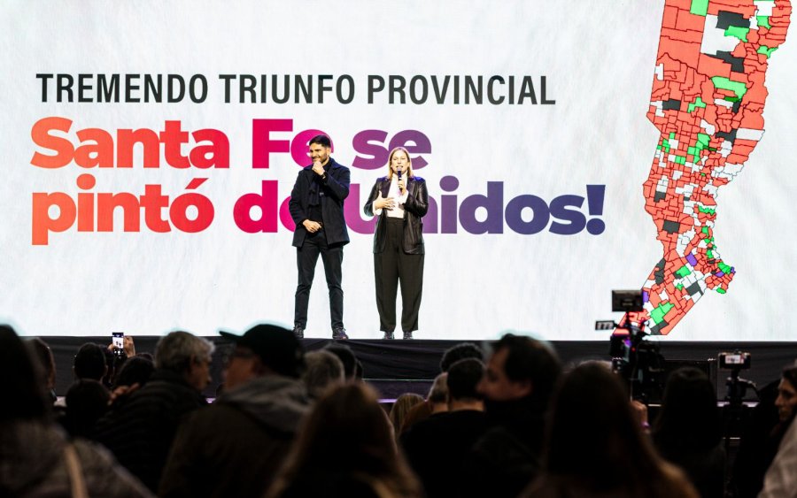 Pullaro y Scaglia destacaron el desempeño electoral del frente Unidos en toda la Provincia.