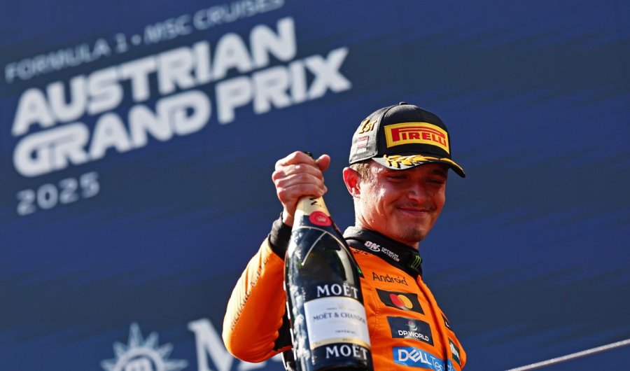 Lando Norris consiguió un notable triunfo en el Gran Premio de Austria.