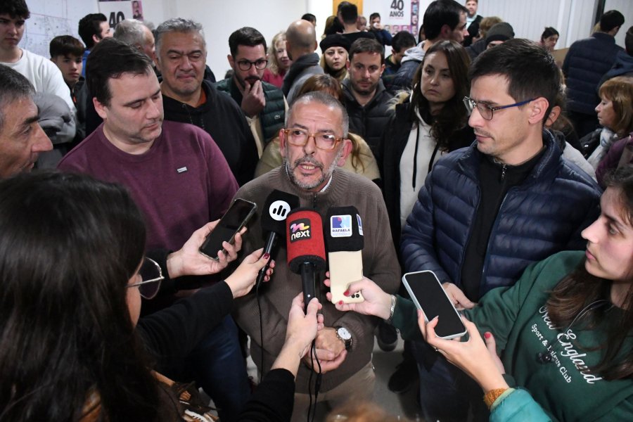 En el Comit&eacute; Radical los resultados no fueron los esperados, y se nota. (FOTO MARIO LIOTTA)