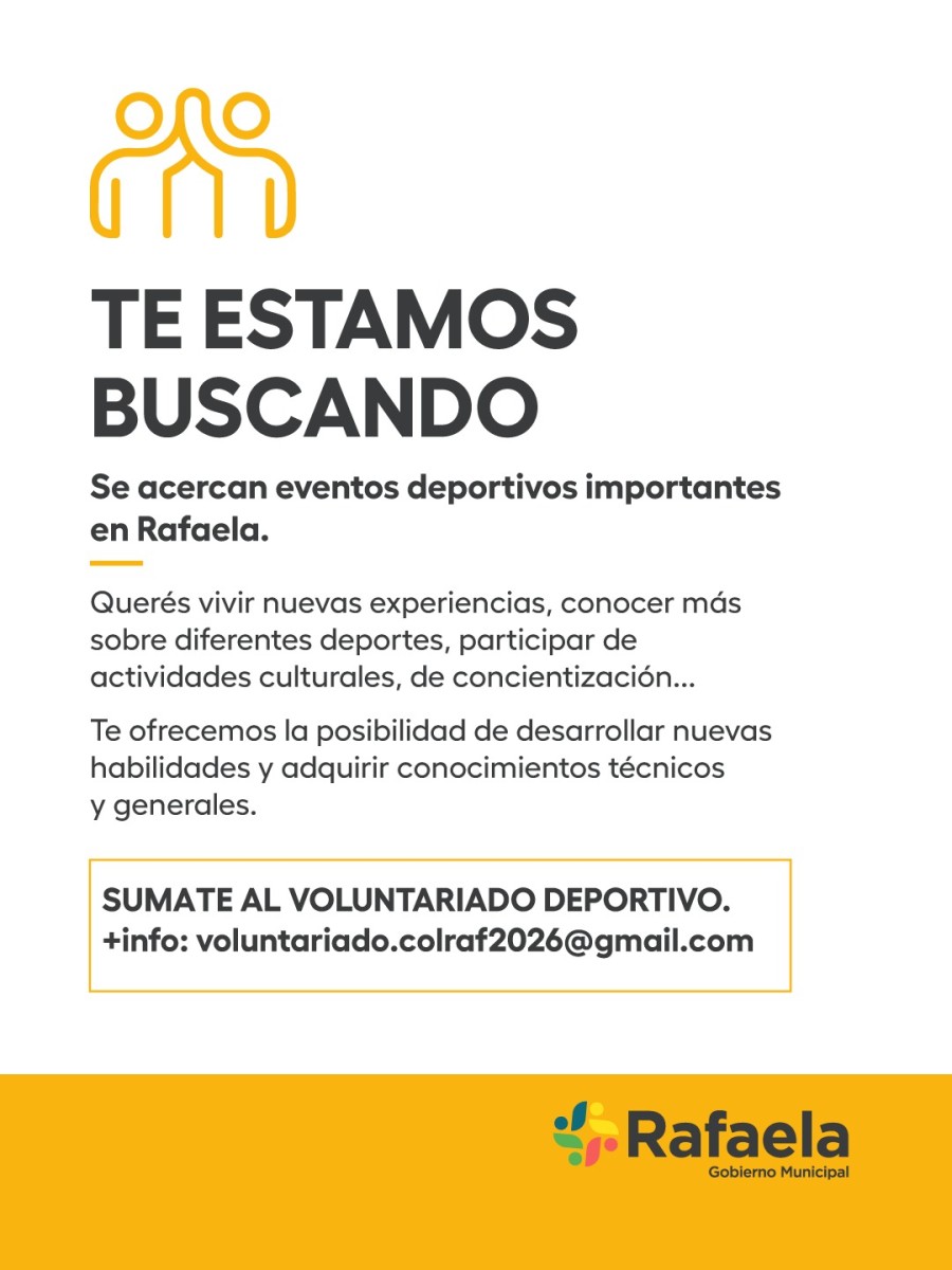 El voluntariado no es remunerado ni establece relación de dependencia.