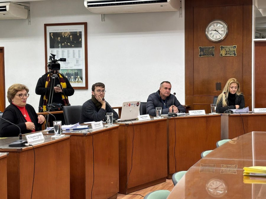 El bloque oficialista que se reducir&aacute; de seis a cuatro integrantes en diciembre pr&oacute;ximo. (FOTO PRENSA CONCEJO)