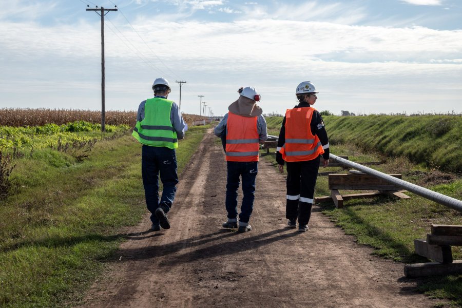Litoralgas ampliar&aacute; la red de gasoductos en sus &aacute;reas de concesi&oacute;n para llevar gas natural a miles de santafesinos. (FOTO LITORALGAS)