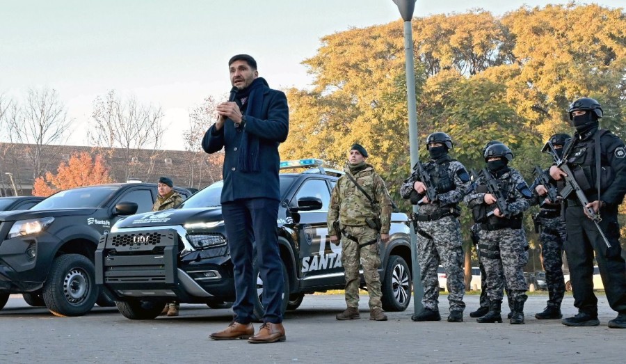 Pullaro valoró la drástica caída en la cantidad de delitos en Rosario.