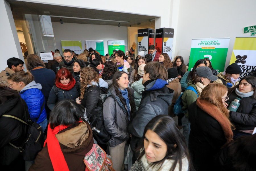 Rafaela en modo teatro.