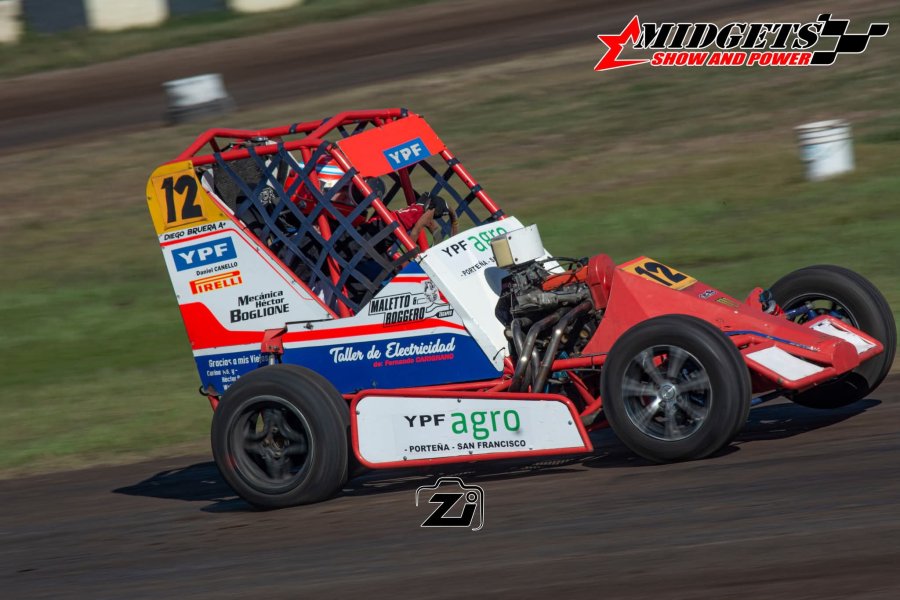 Diego Bruera, piloto del Midgets Show and Power.