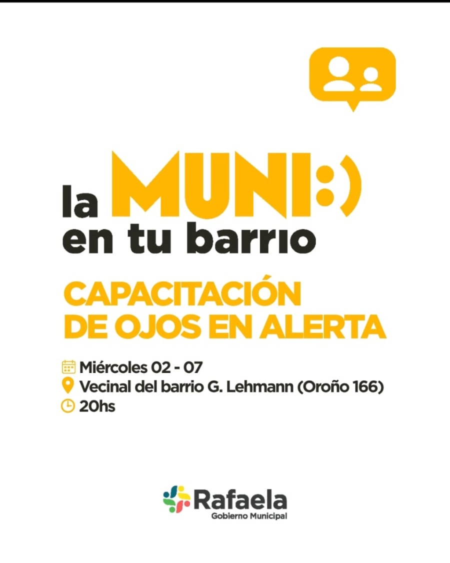 Capacitación de Ojos en Alerta.