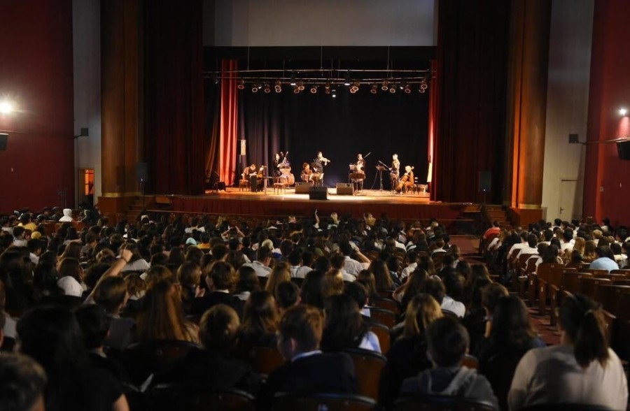 Conciertos didácticos en el Cine Belgrano.