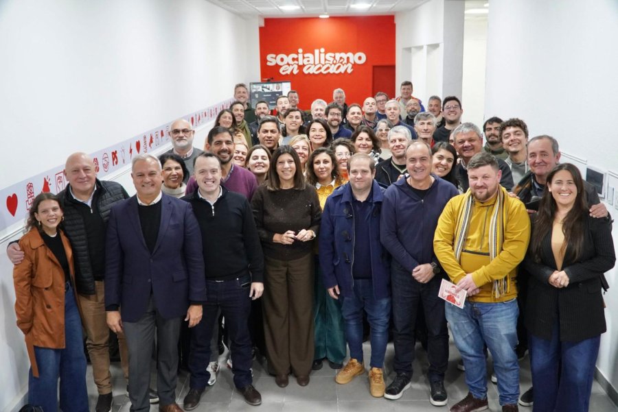 Dirigentes del PS pusieron en valor el aporte del partido para la victoria de Unidos en gran parte de la Provincia.