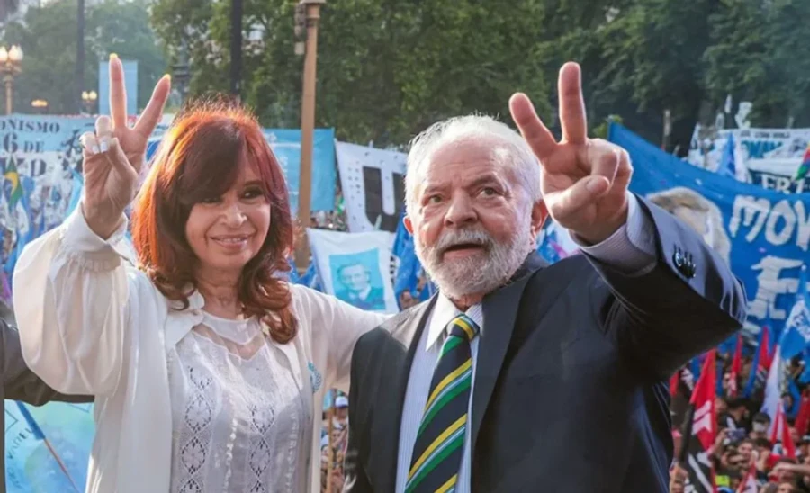 Lula Da Silva visita a Cristina Kirchner en su prisión domiciliaria.