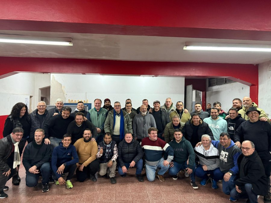 FESTEJOS. El pasado martes se celebró un nuevo aniversario de la fundación de la Liga Rafaelina de Fútbol.