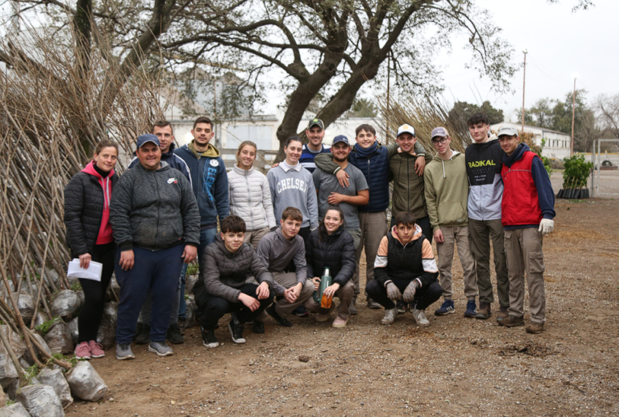 HAY EQUIPO. El grupo juvenil de 