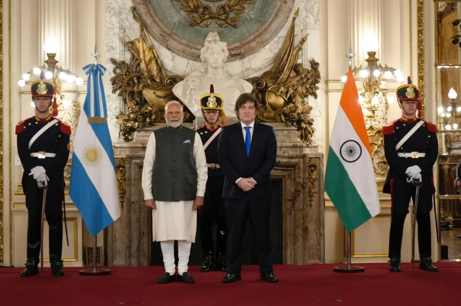 Reunión bilateral con el primer ministro de la República de la India, Narendra Modi.