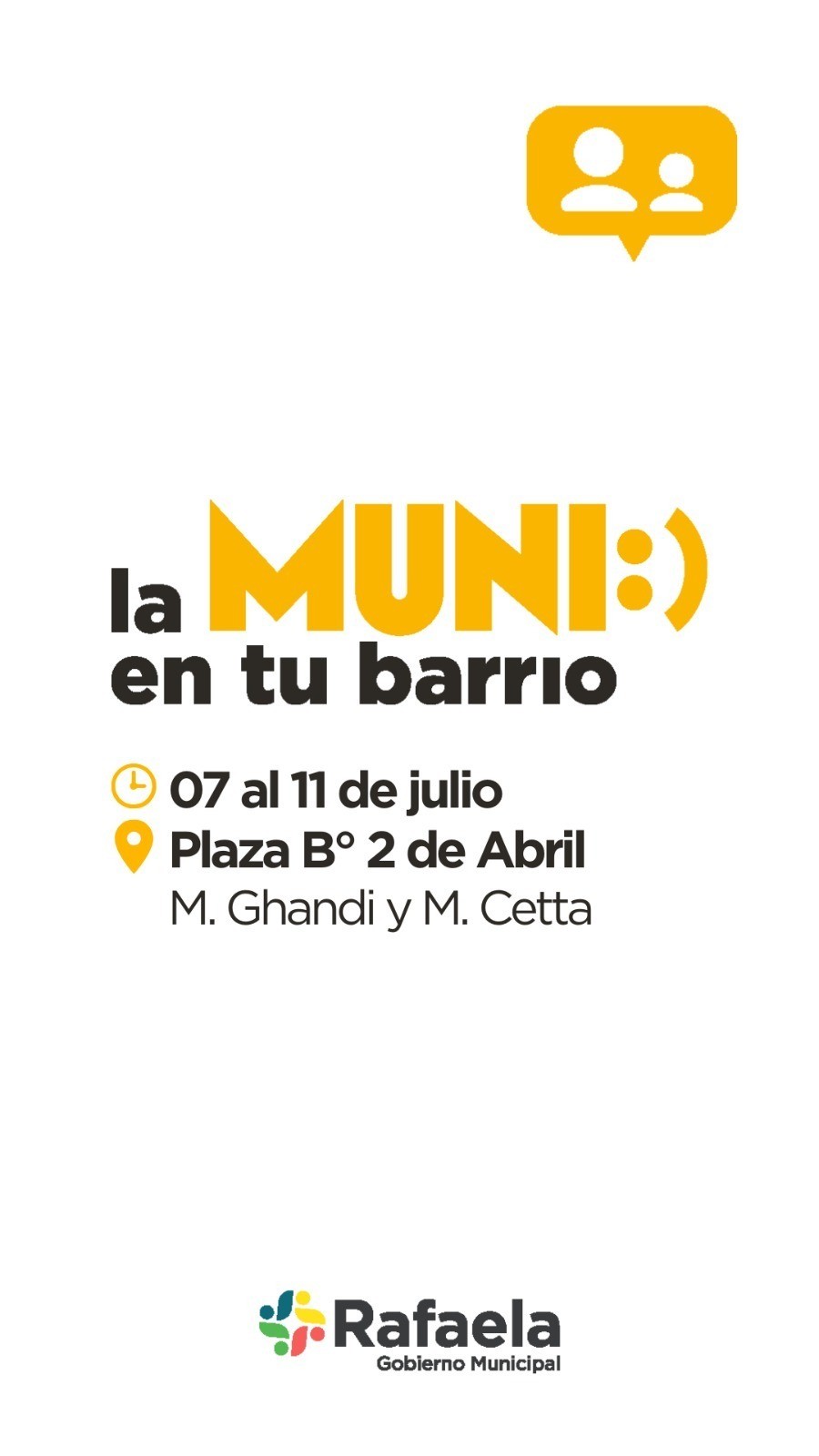 El espacio verde se encuentra delimitado por las calles Ghandi y Cetta.