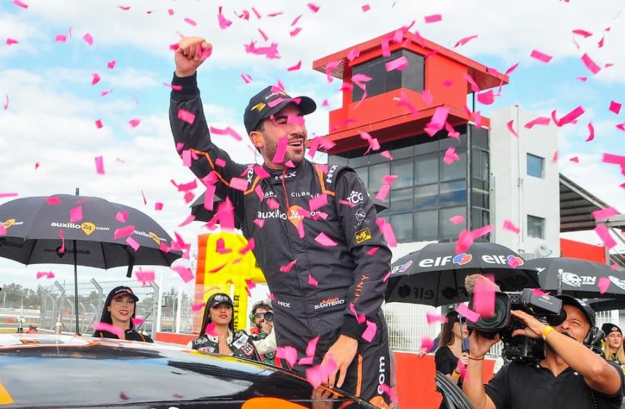 Julián Santero festejó su segundo triunfo del año en la Clase 3.